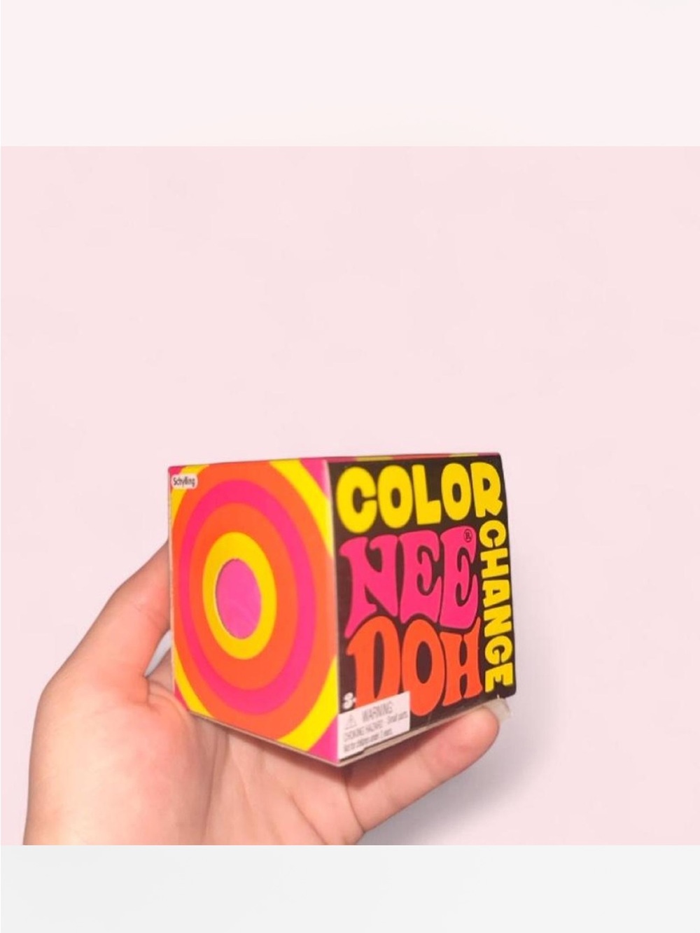 Schylling Color Change NeeDoh - Pink